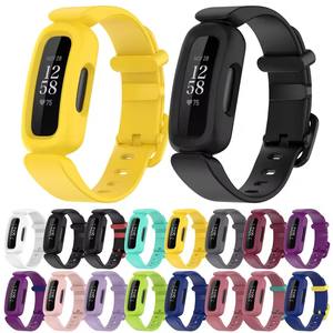 Dragonne pour <span class=keywords><strong>Fitbit</strong></span> Ace 3 <span class=keywords><strong>Bracelet</strong></span> de montre intelligent pour enfants pour <span class=keywords><strong>Fitbit</strong></span> <span class=keywords><strong>Inspire</strong></span> <span class=keywords><strong>2</strong></span> <span class=keywords><strong>Bracelet</strong></span> de Sport <span class=keywords><strong>Bracelet</strong></span> de remplacement en Silicone souple - Product Image 1