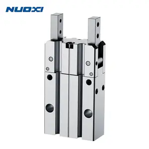 Nuoxin HFR-HFR cilindro tipo Dedo de 180 grados pinza paralela tipo rodamiento de bolas pinza neumática