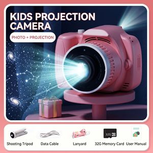 Cámara Digital para Niños con Proyector, Videocámara HD 1080P, Pantalla IPS de 2.8 Pulgadas Resistente a Caídas, Tarjeta de 32GB, Recargable por USB C - Product Image 6