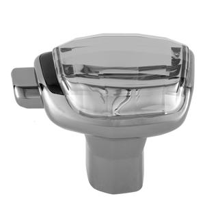 Pommeau de levier de vitesse en cristal pour Mazda3, transmission automatique, noir mat brillant, logo personnalisable - Product Image 1