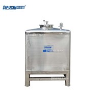 Réservoir de stockage de carburant diesel Guangzhou Sipuxin, prix usine pour la vente de réservoirs d'huile et de réservoirs en acier inoxydable
