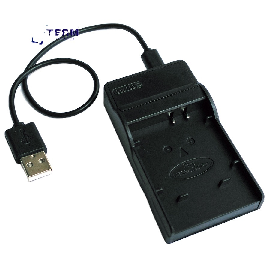 Mtb Mini-Dual-Ladegerät Für Olympus Kamera-Akkus (LI-90B, LI-92B) - Mit Micro-USB-Kabel