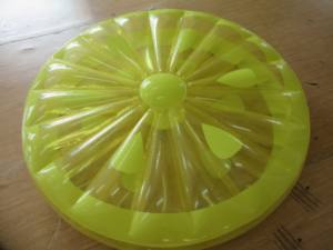 เบาะลอยน้ำทรงวงกลมสีส้ม - Product Image 3