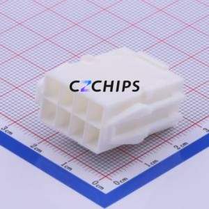 YLR-08V Housing (Wire-to-Board / Wire-to-Wire) P=4.5mm Connector ( Jack Structure: 2x4P )( Pitch: 4.5mm )( Number of Rows: 2 ) - Product Image 2