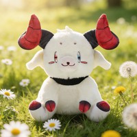Peluche Personnalisée Corne de Démon Mouton OEM ODM Faible MOQ Mignonne Kawaii Vache en Peluche pour Fans & Cadeaux Promotionnels