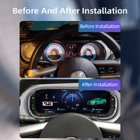 ACARDASH Nouvelle mise à niveau du tableau de bord numérique, compteur de vitesse, écran LCD pour Ford Mustang 2006-2014 et 2015-2024