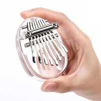 Kalimba de poche, instrument de musique, piano à doigts, jouet anti-stress Kawaii pour soulager l'anxiété