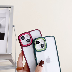 Ốp Điện Thoại Chống Sốc TPU + PC Thiết Kế Khung Len Mạ Thời Trang Sáng Tạo Cho <span class=keywords><strong>iPhone</strong></span> 14 14 Pro Max - Product Image 4