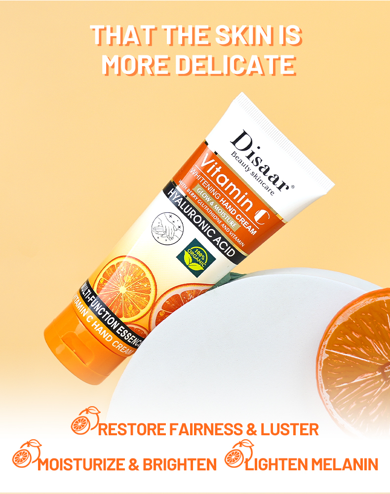 High Quality Vitamin C Hand Cream Melanin Lightening Hyaluronic Acid  Moisturizing Hydrating Skin Hand Lotion for Women| Alibaba.com