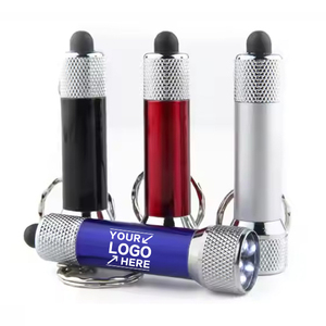 <b>Keyring</b> <b>Mini</b> Cob Flashlight Hot Selling Promotional Gifts 5 LED Small Pocket Custom <b>Mini</b> Torch Aluminum Keychain Flashlight - Product Image 1