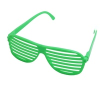 Lunettes Shutter Shades aux couleurs néon, nouveauté années 80 et 90, lunettes de fête amusantes, accessoires pour tenues de festival, cadeau d'anniversaire