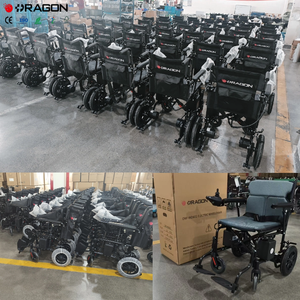 Silla de Ruedas Eléctrica Plegable Ligera a Precio de Fábrica, Silla de Ruedas Motorizada <span class=keywords><strong>para</strong></span> Personas con Discapacidad - Product Image 5