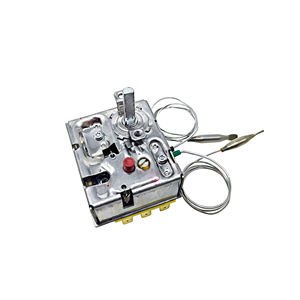 Промышленный капиллярный термостат с приводом под давлением, электрический, металлический, автоматический, 310°C, макс. 250В, 16А, для нагревателей - Product Image 6