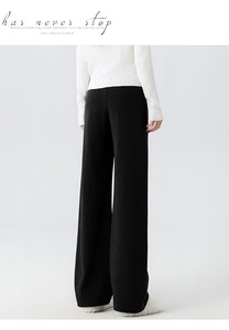 <span class=keywords><strong>Pantalon</strong></span> de maternité décontracté et ample pour l'été, l'automne et l'hiver-Jambe large avec conception ajustée au ventre pour une <span class=keywords><strong>grossesse</strong></span> confortable - Product Image 6