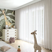 Cortinas Opacas Texturizadas al por Mayor, Persianas Verticales de Varios Estilos, Cortinas de Tela Aislantes Térmicas y Antipolvo
