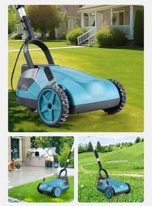 <span class=keywords><strong>Tondeuse</strong></span> à gazon sans fil 600W, débroussailleuse portable à batterie lithium pour l'élagage et le désherbage des pelouses de jardin - Product Image 3