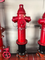Baril sec extérieur à 3 voies Anti-collision régulation de pression combinaison multifonctionnelle bouche d'incendie en fonte ductile