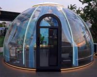 Serre de jardin, maison à bulles, tente familiale en polycarbonate, dôme transparent pliable, maison à bulles étoile, capsule ronde en plastique
