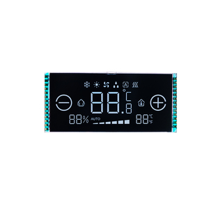 Tùy chỉnh thực hiện đèn nền LED nhỏ với TN <span class=keywords><strong>LCD</strong></span> hiển thị cho điều hòa không khí <span class=keywords><strong>LCD</strong></span>-einzelhandel Digitale anzeig - Product Image 5
