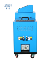 SP-3002G semi-automatique système d'application de colle thermofusible bonne qualité automatique bande pulvérisation engrenage pompe noyau papier boîte en plastique