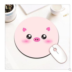 2020 nuevo estilo cerrada borde redondo foto de dibujos animados imágenes de efecto pequeña alfombrilla de ratón almohadilla - Product Image 4