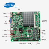 Carte mère d'ordinateur ITX-B346_J116L Apollo Lake J3455 Processeur Celeron Quad-core VGA HD LVDS pour écran Sbc Linux