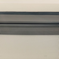 Porte coulissante en verre trempé Deioux en gros avec isolation thermique et double vitrage pour patio, taille personnalisée