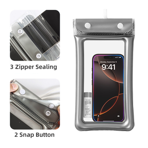 Sac gonflable universel en <span class=keywords><strong>PVC</strong></span> avec fermeture éclair flottante, pochette de rangement étanche <span class=keywords><strong>pour</strong></span> téléphone portable, étui étanche <span class=keywords><strong>pour</strong></span> sacs - Product Image 3