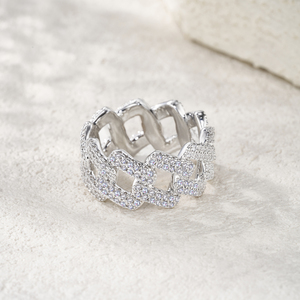 Anello Moissanite all'Ingrosso per <span class=keywords><strong>Uomo</strong></span>, Anello in Argento Sterling <span class=keywords><strong>925</strong></span>, Anello Personalizzato Colore D con Pavé Completo VVS1, <span class=keywords><strong>Anelli</strong></span> Hip Hop per <span class=keywords><strong>Uomo</strong></span> - Product Image 5