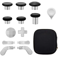 Pour manette Xbox One Elite Series 2ème génération, édition Elite, boutons métalliques, palettes de joystick