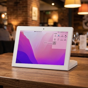 Tablette Android 8 pouces de type L, écran tactile capacitif, processeur Rockchip Octa Quad Core, Wi-Fi, RJ45, NFC, POE, USB, <span class=keywords><strong>terminal</strong></span> de point de vente pour restaurant et autres usages - Product Image 1