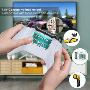 GMCELL <span class=keywords><strong>2</strong></span> adet Blister 14500 uzaktan kumanda piller 1.5V 3000rerecharger pil aa şarj edilebilir çift AA lityum pil - Product Image 5