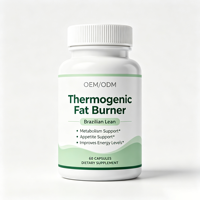 Capsules brûle-graisses thermogènes OEM ODM pour le remodelage de la taille et le contrôle du poids, complément alimentaire pour hommes et femmes