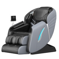Sillón de Masaje con Mecanismo de Estiramiento Tailandés, Sillón de Masaje 4D, 20 Programas, Pantorrilla Extensible de 107 mm, 38 Bolsas de Aire, Lujo