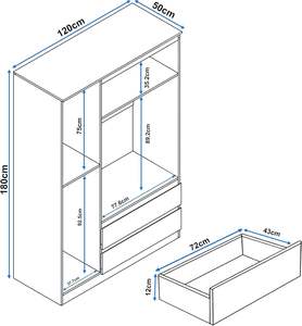 <span class=keywords><strong>ตู้</strong></span><span class=keywords><strong>เสื้อผ้า</strong></span>ไม้สีขา<span class=keywords><strong>ว</strong></span>สไตล์ร่วมสมัย <span class=keywords><strong>ราคา</strong></span>ประหยัด คุณภาพสูง ทนทาน พร้อมลิ้นชัก - Product Image 3
