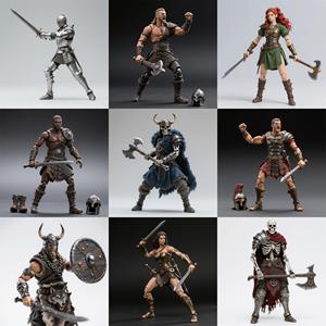 3D 프린팅 프로토타입 관절 모델 장난감 다이내믹 포즈 수집가급 품질 제조업체 ABS PVC 맞춤형 액션 피규어 - Product Image 4