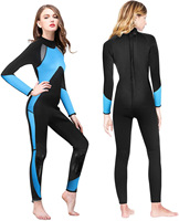 Combinaison de plongée imperméable en néoprène personnalisée de 3 mm et 5 mm pour femmes, combinaison de plongée à manches longues, combinaison de plongée anti-méduse pour le surf
