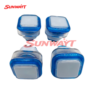 Bouton poussoir carré LED 36*36mm pour machine de jeu d'arcade avec micro-interrupteur intégré, accessoire pour appareils de divertissement - Product Image 4