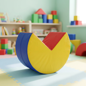 Stag Iconic Soft Play en forme de Pacman pour aire de jeux intérieure pour enfants, équipement de jeu souple coloré, jouet pour centre de jeux pour enfants - Product Image 3