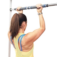 Harbour Oem Steel Fitness Exercice Portable Porte Barre de traction Porte Barre de traction Entraîneur musculaire Intérieur
