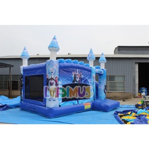 Château gonflable et toboggan combinés sur le thème des princesses, adapté à la <span class=keywords><strong>location</strong></span> de fêtes de <span class=keywords><strong>vacances</strong></span> - Product Image 4