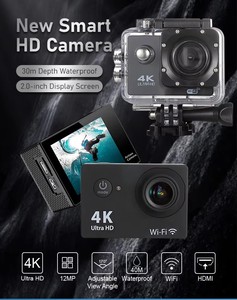 กล้องแอคชั่นกันน้ำขนาดพกพา HD 1080p ราคาโรงงาน บันทึกวีดีโอ H.264 30FPS รองรับ WiFi ระบบภาพ CMOS รองรับ MicroSD หน้าจอ 2.0 นิ้ว - Product Image 3