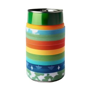 Support de tasse en néoprène au design tendance, personnalisable avec impression florale, pour canettes et manchons de tasses à café – Vente en gros - Product Image 3