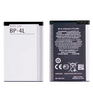 แบตเตอรี่โทรศัพท์ BP-4L สำหรับ <span class=keywords><strong>Nokia</strong></span> N97 E63 E90 E95 <span class=keywords><strong>E71</strong></span> N810 BP4L E52 - Product Image 1