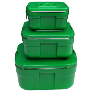 Thực Phẩm Ấm Hơn Lẩu Đảng Và Dã Ngoại Ice Cooler Hộp Thêm Lớn Đôi Cách Điện Xô Hình Chữ Nhật Lưu Trữ Hộp 3Pcs Thiết Lập 2.5/5/10L - Product Image 2