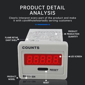 JDM11-5H/6H kỹ thuật số truy cập điện tử công nghiệp truy cập 24VDC 36VDC 100-240VAC <span class=keywords><strong>5</strong></span> kỹ thuật số 6 kỹ thuật số công nghiệp truy cập - Product Image 4