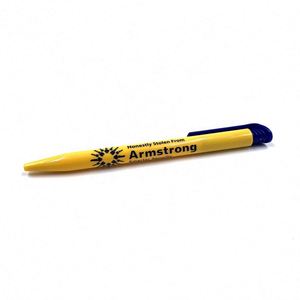 Stylo bille promotionnel personnalisé de haute qualité pour hôtel, en plastique, largeur d'écriture 0,5 mm - Product Image 3