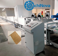 Machine de production de carreaux de granit en pierre souple, de placages céramiques en argile flexible et de pierres artificielles de qualité supérieure MachiNova