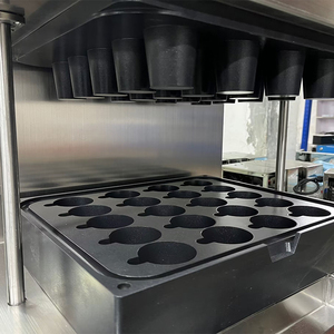 Hoge Efficiëntie Eetbare Thee En Koffie Kopjes Eetbare Koffie <span class=keywords><strong>Cup</strong></span> Making Machine Eetbare Koffie <span class=keywords><strong>Cup</strong></span> Qdmech - Product Image 3