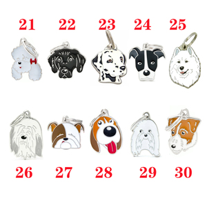 2 Pezzi/Lotto Ciondolo a Forma di Cane <span class=keywords><strong>Jack</strong></span> Russell, Portachiavi, Charm per Collana, Portachiavi Auto, Accessori Fai-da-Te per Borse, Targhette per Cani, Regali - Product Image 3